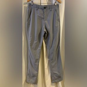 Under Armour Golf Pants Mens Size 30X34 Casual Lightweight Stretch Light‎ Grey
